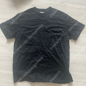 우영미 Mother of Pearl Back Logo T-Shirt Black - 25SS