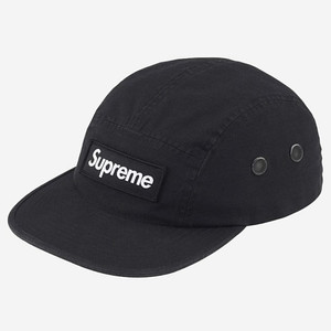 슈프림 밀리터리 캠프캡 블랙 Supreme Military Camp Cap Black 23FW