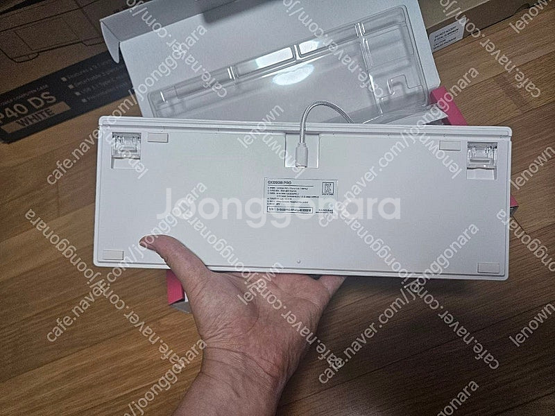 한성컴퓨터 GK893B PRO 동그리 8K 무접점키보드...--1