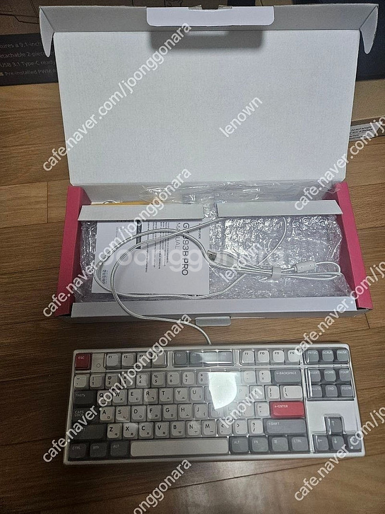 한성컴퓨터 GK893B PRO 동그리 8K 무접점키보드...--2