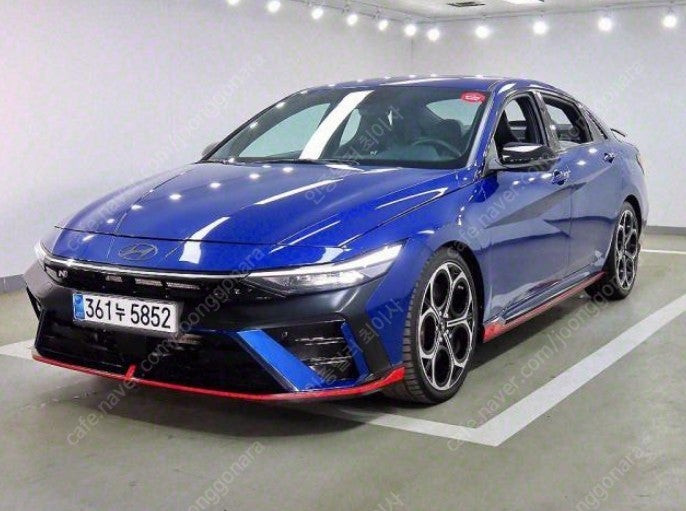 아반떼 중고 아반떼 중고차 2024년식 4,452KM 2.0 터보 수원중고차 이미지