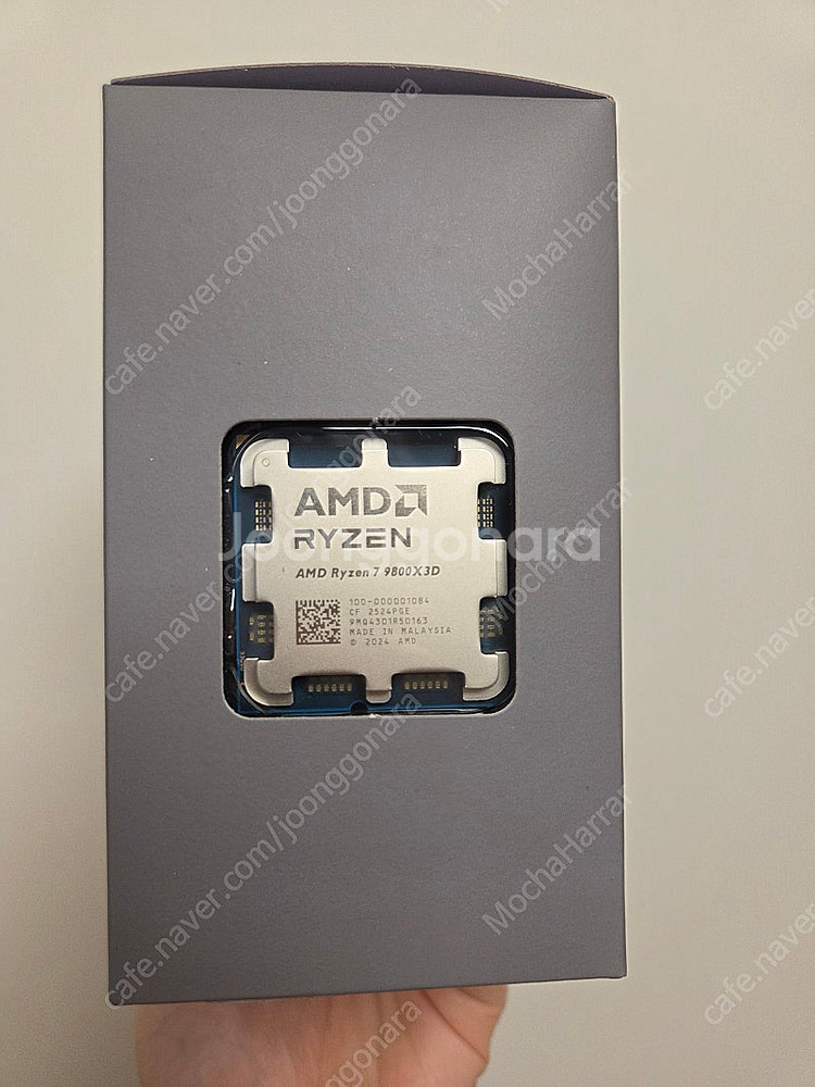 AMD 라이젠7-6세대 9800x3D 멀티팩 정품 미개...--1