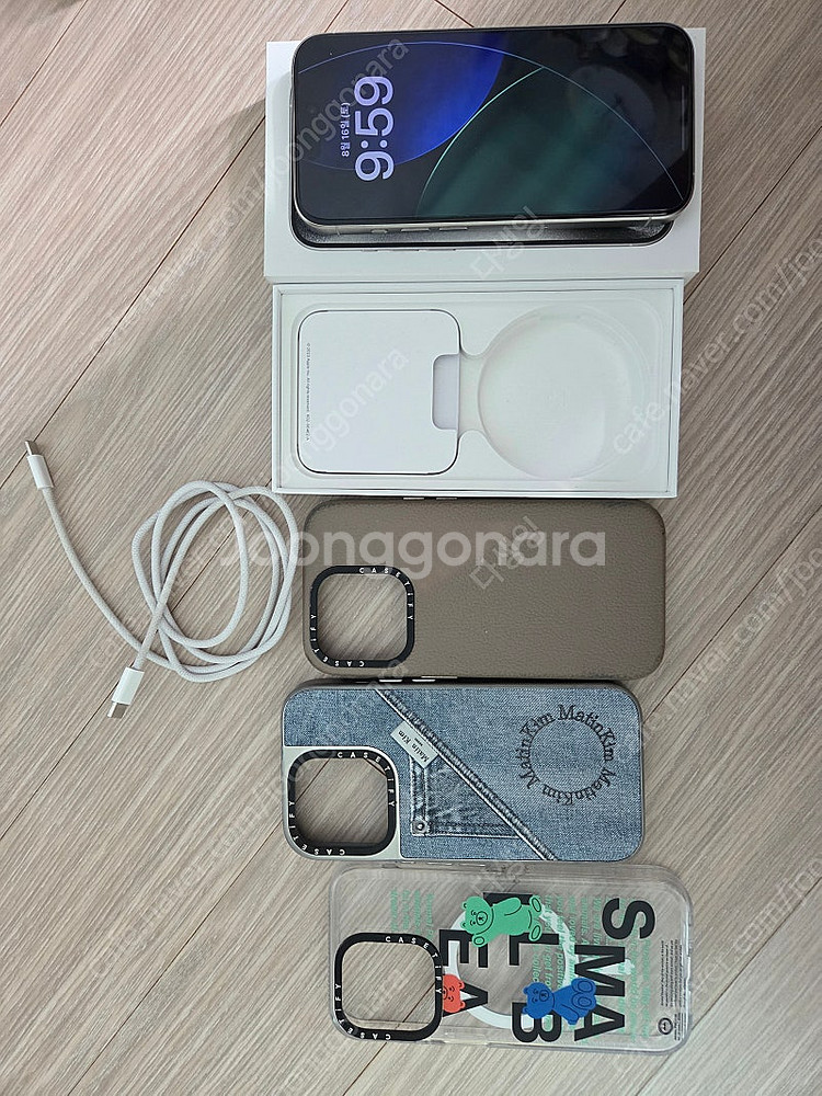 아이폰 15 Pro 화이트 128GB, 케이스티파이 케...--5