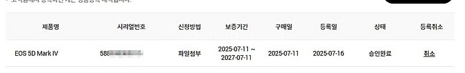 캐논 5D Mark4 오막포 민트급 보증 27년7월까지--1