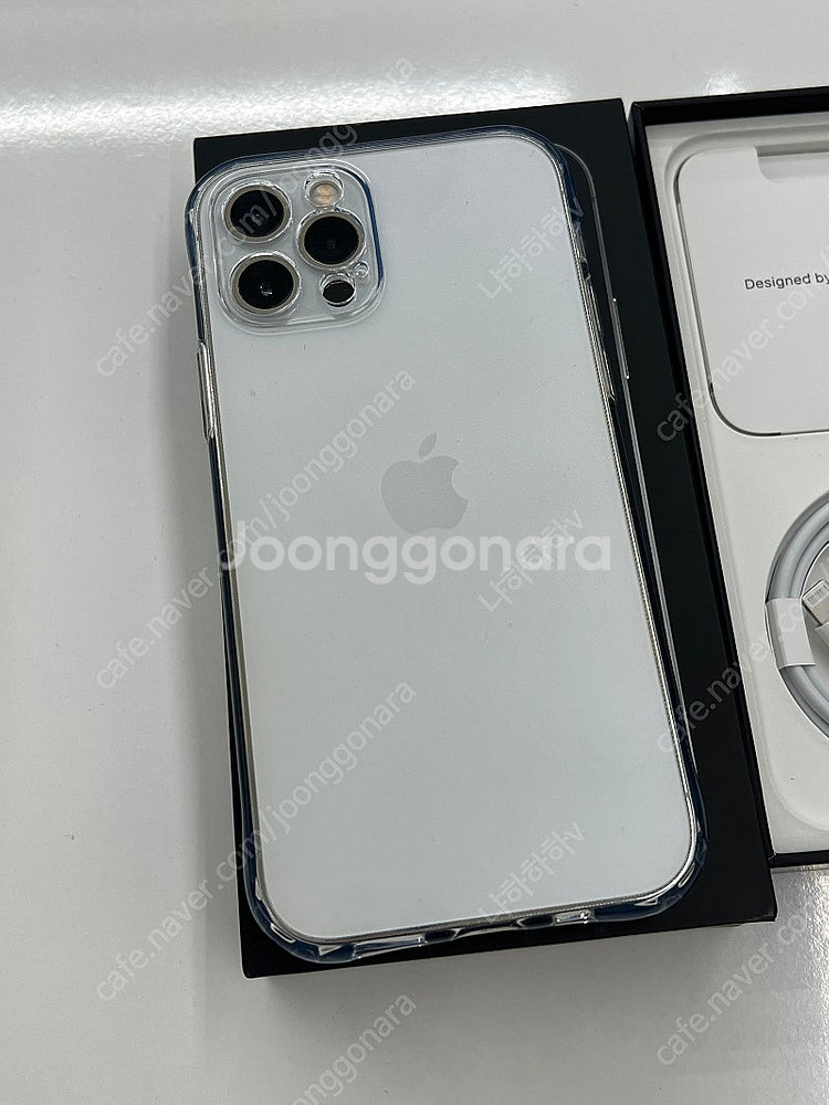 아이폰 12 프로 256GB 화이트 팝니다 (셔터무음/...--3