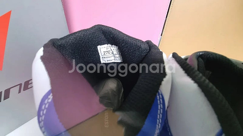 브릿지스톤 바이크 라이딩 슈즈 270mm 신품박스--3