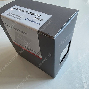 AMD 라이젠7 9800X3D 국내 정품 (미개봉)