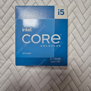 i5-13600K CPU 인텔 정품 풀박스 판매합니다