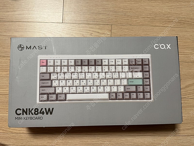 콕스 CNK84W 유무선 무접점 키보드 팝니다. 내용 ...--0