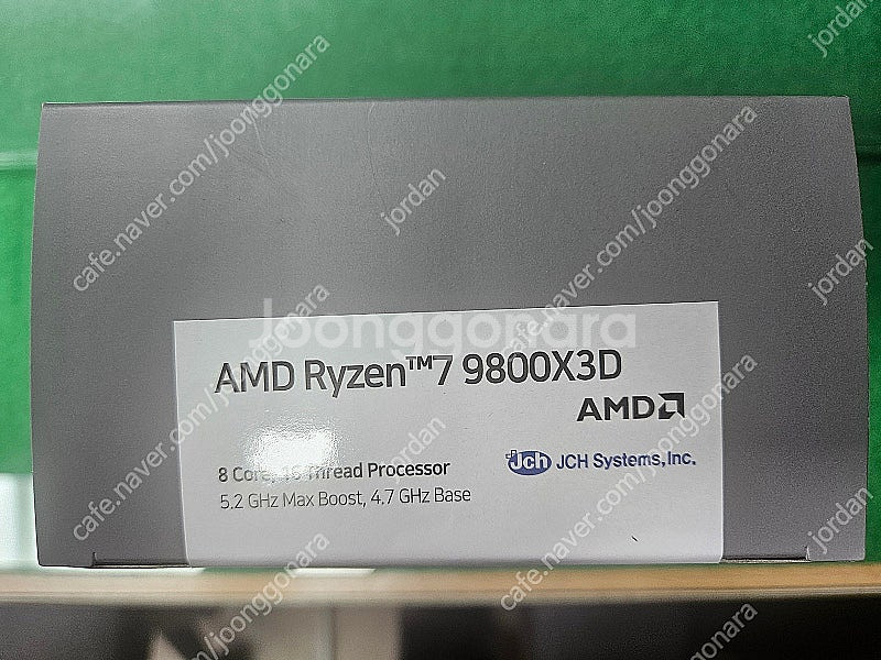 AMD 라이젠7-6세대 9800X3D (그래니트 릿지)...--1