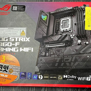 ASUS ROG STRIX B860-F GAMING WIFI 택포