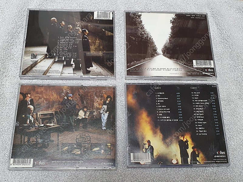 지오디(god) cd 4장(2,4,5집, 라이브) 일괄--2