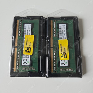 SK하이닉스 노트북램 DDR4 4기가 PC4 2400T 2개 택포2만