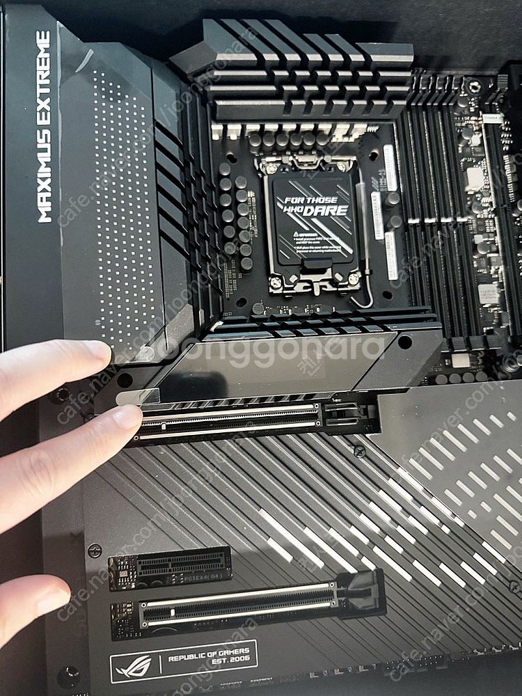 ASUS Z790 막시무스 익스트림 + 13900k 팝...--5