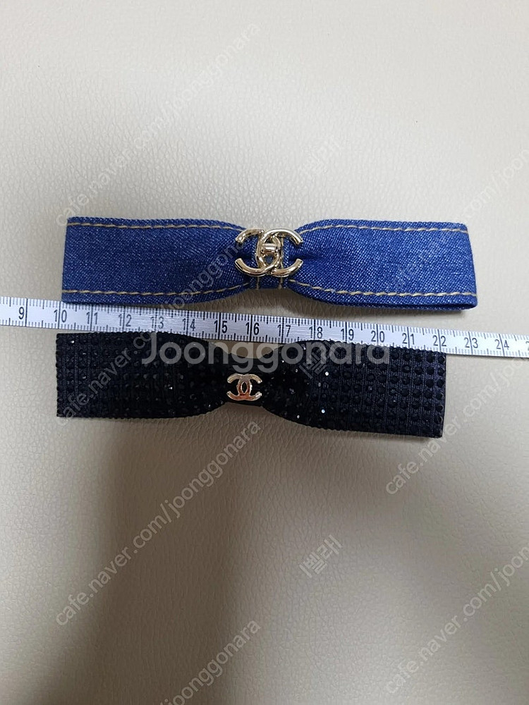 헤어밴드 샤넬 헤어핀 팔찌--5