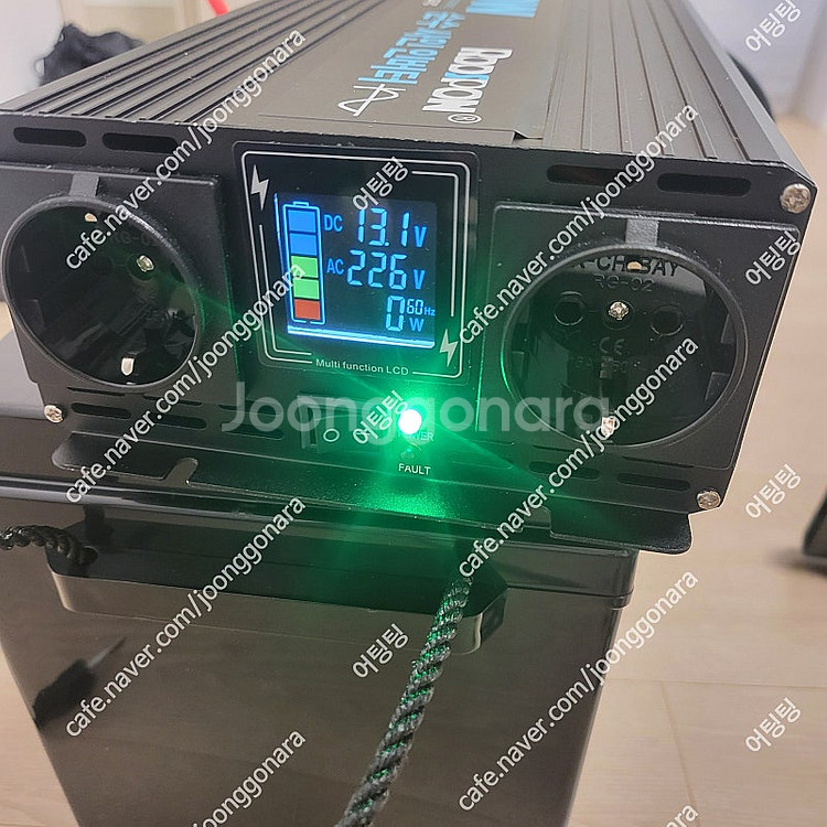 12v240ah 2880wh인산철 파워뱅크,충전기,인버...--1