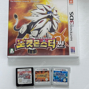 닌텐도ds,3ds 포켓몬스터 썬,울썬,화이트2,알파사파이어 팝니다