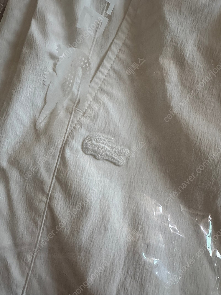 라코스테 남성용 우븐 팬츠 화이트 3사이즈 미개봉 새제품 (8만)--2