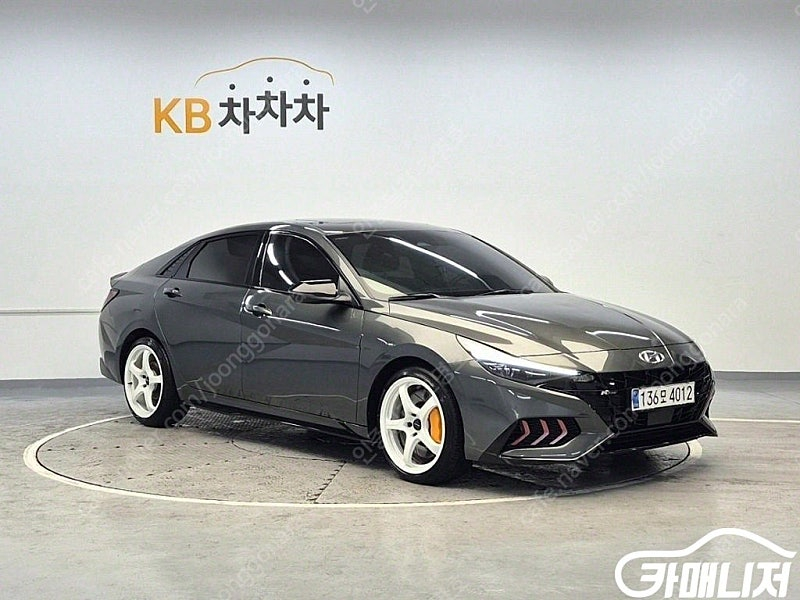 [현대]아반떼 (CN7) 1.6 터보 N Line 스포츠 (5인승) ★중고차★중고차매입★전액할부★저신용자★신불자★소... 이미지