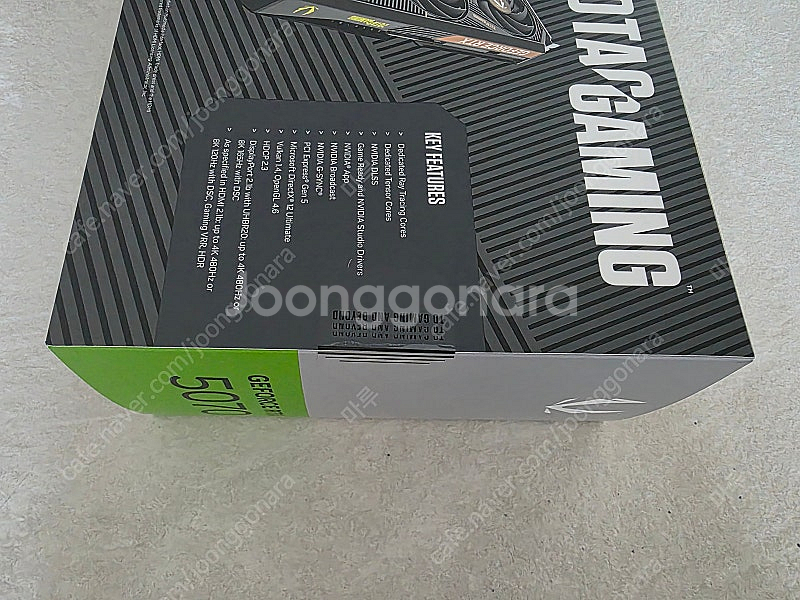 ZOTAC RTX 5070 SOLID 그래픽카드 미개봉--4