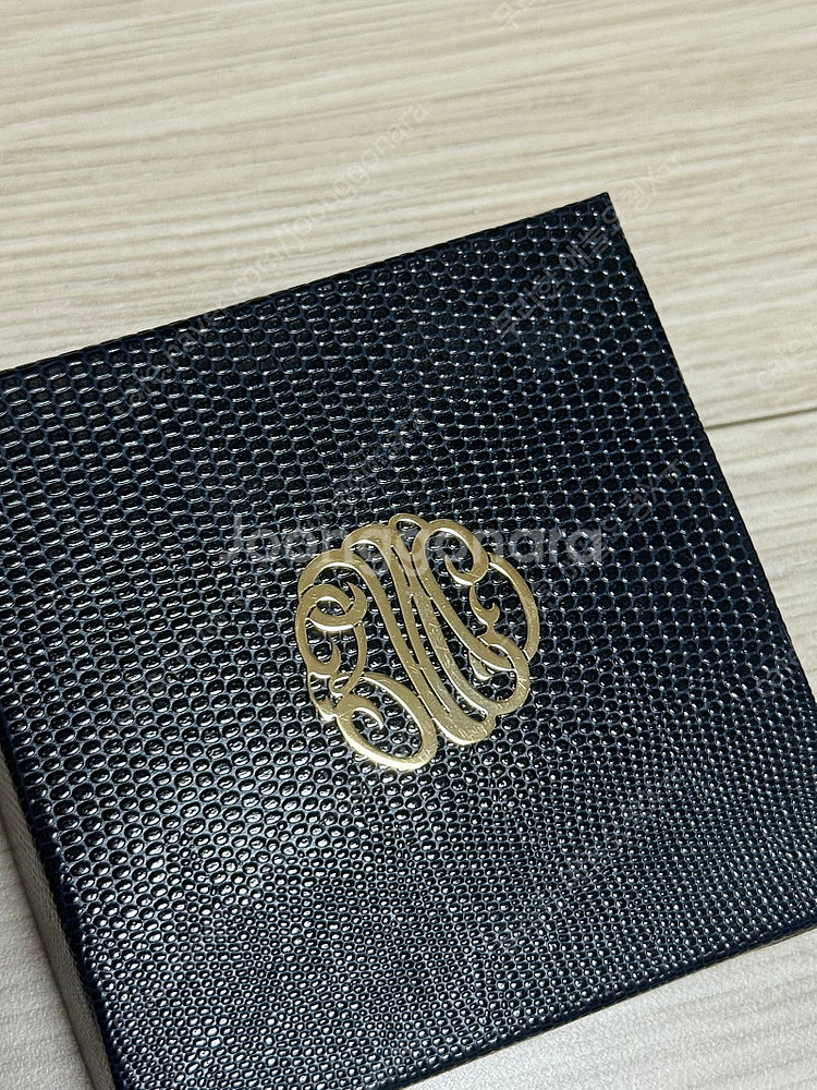 소윰 모노그램 이니셜 목걸이 3cm 14k 골드 (ON...--1