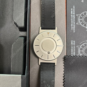 이원코리아 브래들리 타임피스 44mm 브래들리 캔버스 블랙