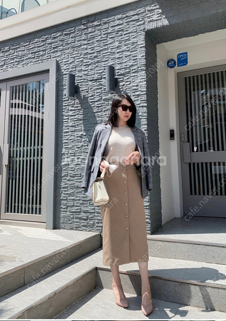 아스띠에 체크자켓--0