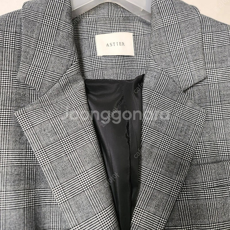 아스띠에 체크자켓--2