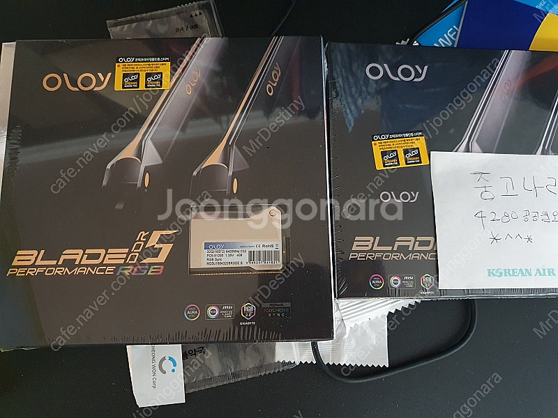 미개봉 OLOy pc램 DDR5 32G 6400MHz ...--0