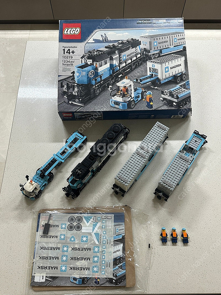 레고 10219 조립품 팝니다 (박스 o 스티커 미사용...--1