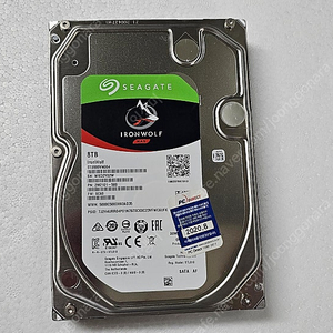 아이언울프 8TB, ST8000VN004