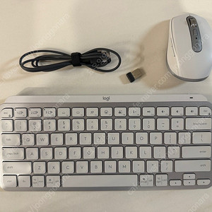 로지텍 mx keys mini 그레이 + mx anywhere 3s 그레이 팝니다