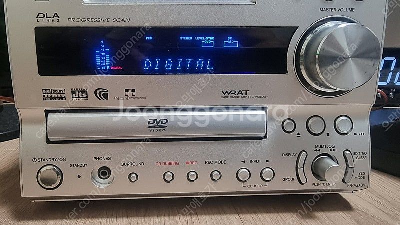 온쿄 FR-7GXDV DVD/MD 튜너앰프--0