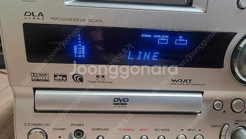 온쿄 FR-7GXDV DVD/MD 튜너앰프--3