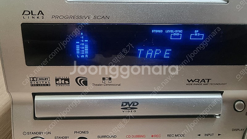 온쿄 FR-7GXDV DVD/MD 튜너앰프--4