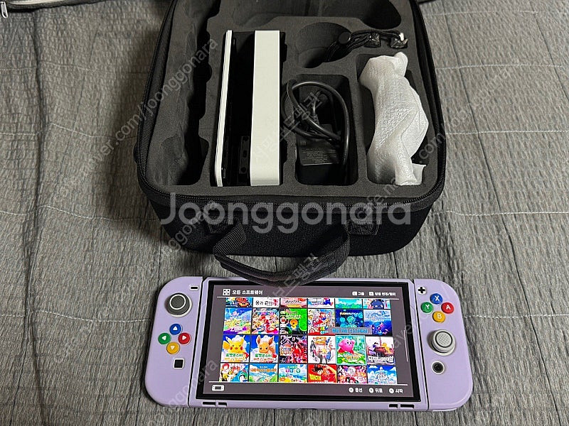 닌텐도 스위치 oled 512gb + G-case--5