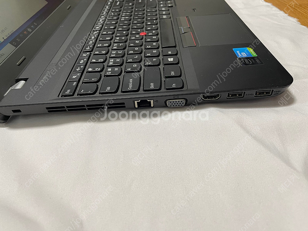 레노버 씽크패드 노트북 15.6인치 12 RAM SSD...--7