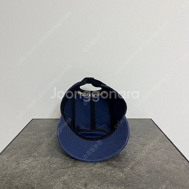 슈프림 20FW 밀리터리 워시드 네이비 박스로고 캠프캡...--4