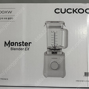 쿠쿠 초고속 블렌더 CFM-L200XW 몬스터 6중날 미개봉 새상품