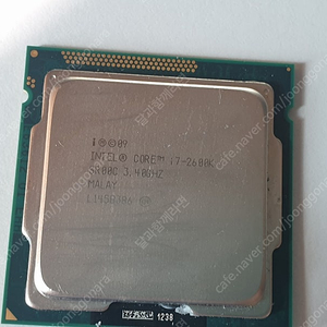 인텔 i7 2600k cpu 팝니다.