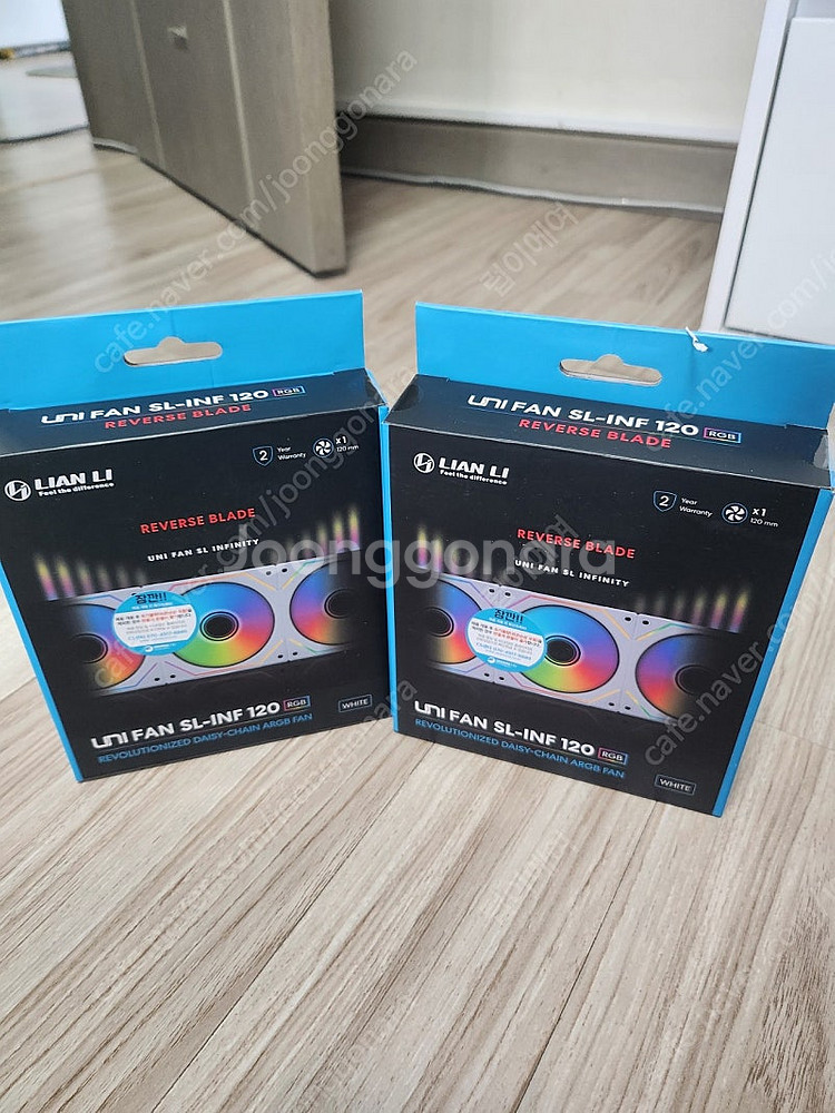 리안리UNI FAN SL-INF 120 RGB 리버스 ...--0