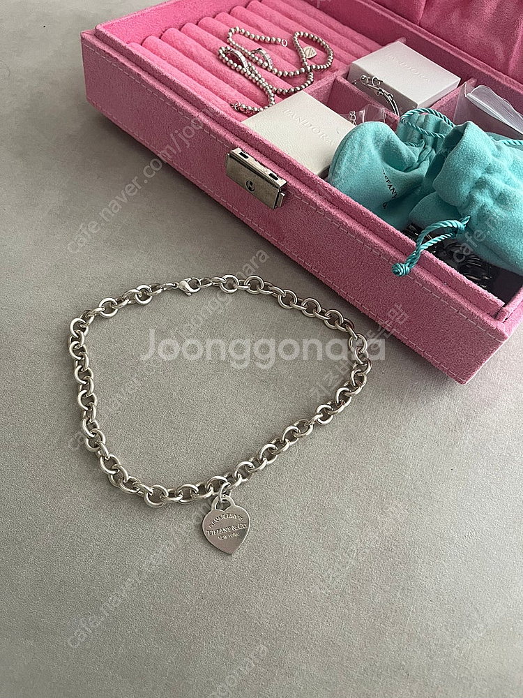 티파니 리턴투하트 체인 목걸이--1