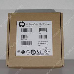 HP DP to HDMI 1.4 아답터 (F3W43AA)
