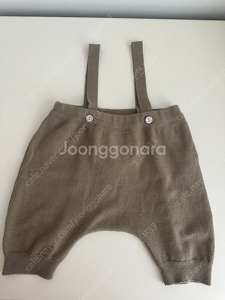 베네베네 멜로우 서스펜더 니트바지--2