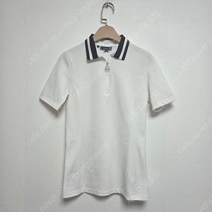 제이린드버그 여성 골프 카라 반팔티 화이트(XS)