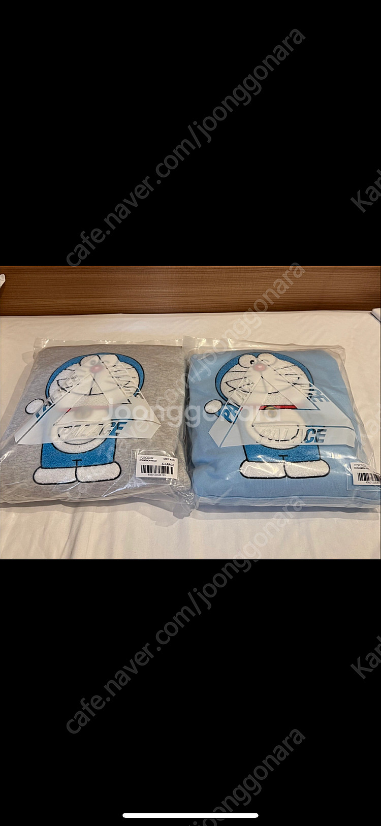 팔라스 도라에몽 후드티 블루 XL--1