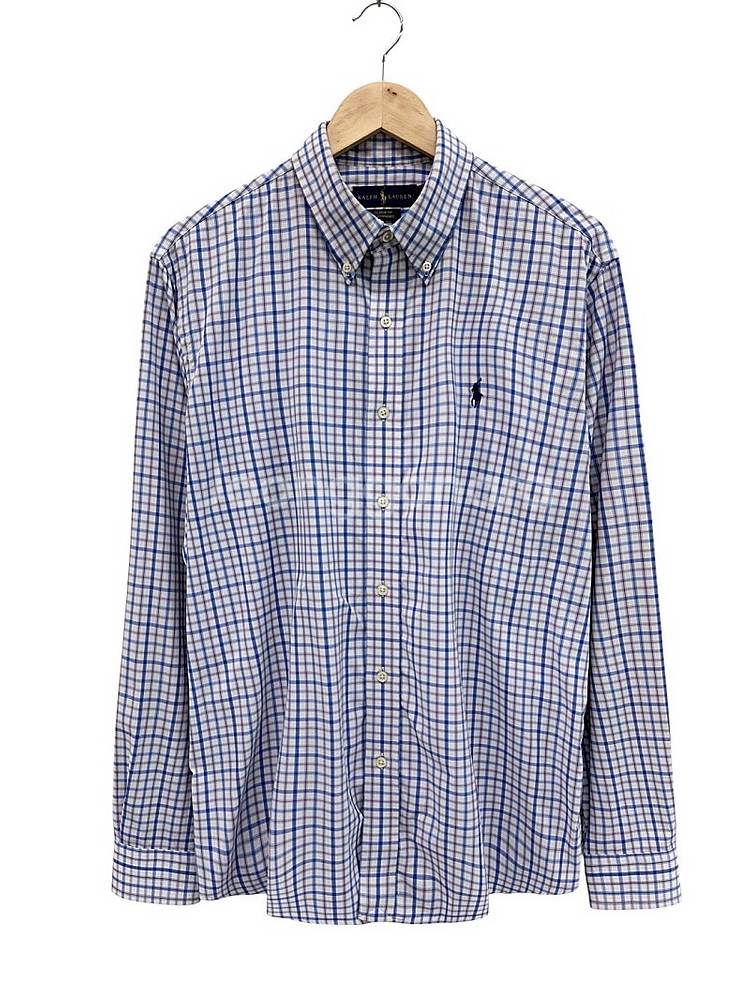 폴로 랄프로렌 체크 긴팔 셔츠 (XL~2XL)--0