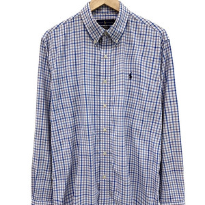 폴로 랄프로렌 체크 긴팔 셔츠 (XL~2XL)