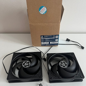 arctic p12 pwm pst 미사용 2개 일괄
