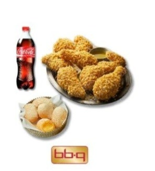 BBQ 황금올리브치킨 +황금알치즈볼+콜라--0